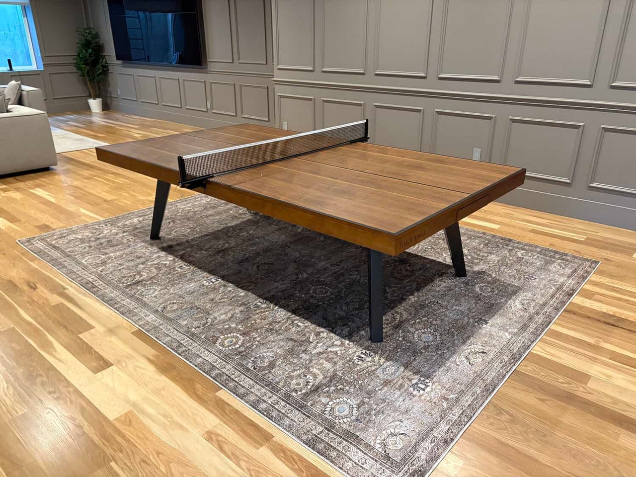 Table Tennis Table Storage Drawer Wood Ping Pong Table