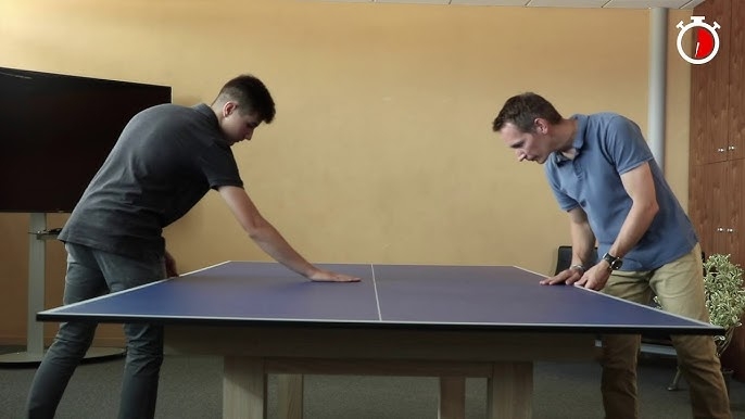 Table Tennis Top Navy Blue Surface Indoor Table Tennis Conversion