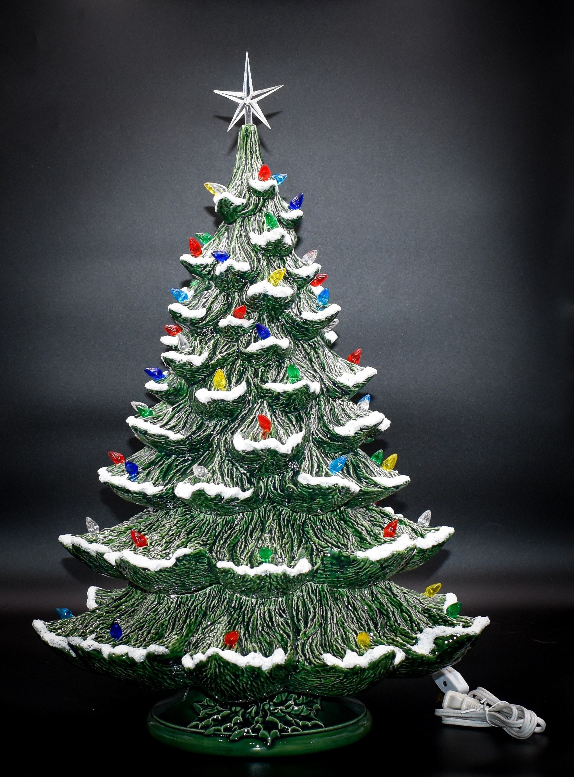 Tabletop Christmas Tree: Rough Branch Extra Large Decor