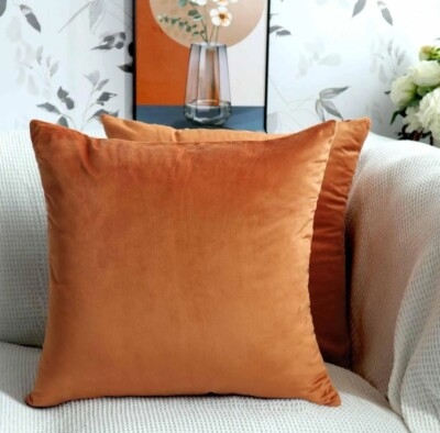 Throw Pillows Square Decorative Pillows Terracotta Accents