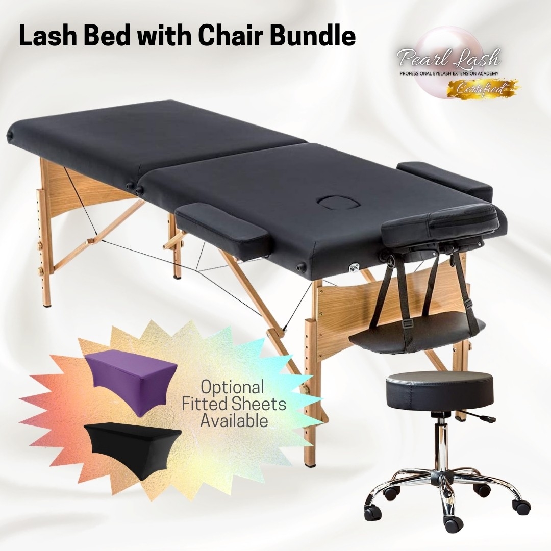 Treatment Bed Set Folding Wooden Frame Professional Set