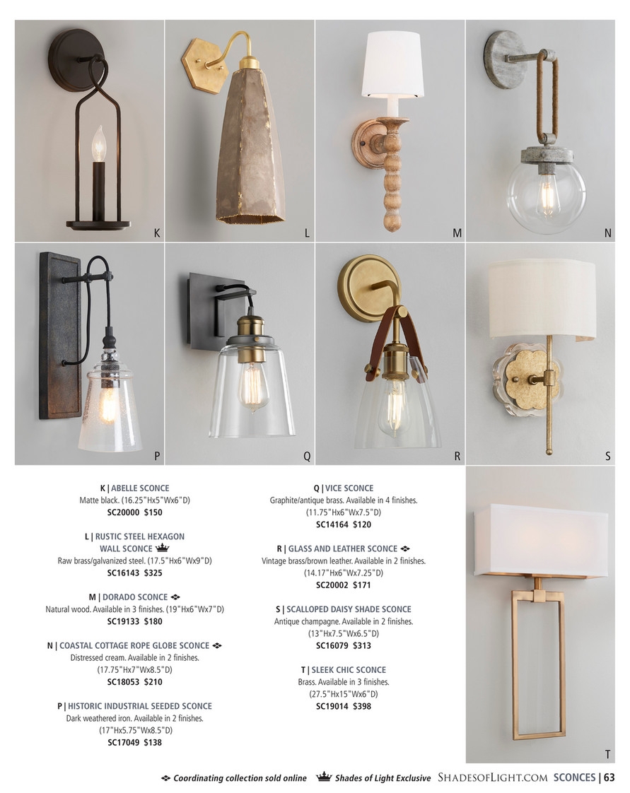 Coastal Wall Sconces