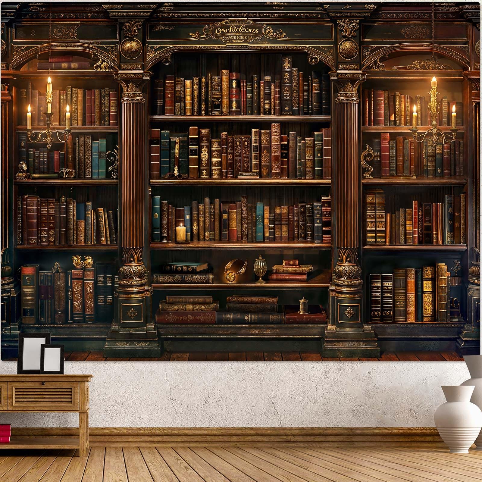 Vintage Wall Bookshelves