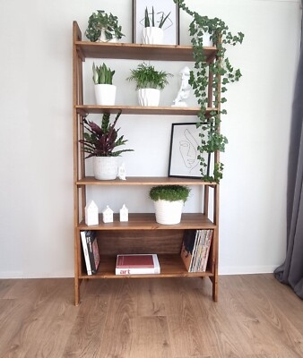 Wall Unit: Five Tier Mid-Century Modern Record Storage