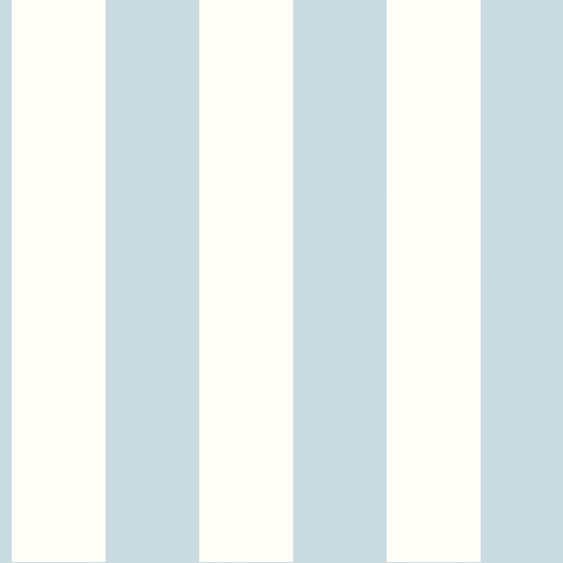 Wallpaper in 3-Inch Width Pale Blue Vertical Stripe