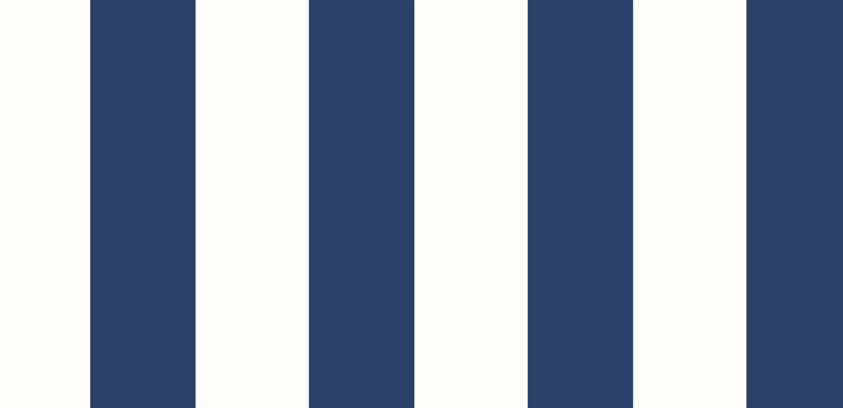 Wallpaper in Matte Navy Blue Stripes Classic Nautical
