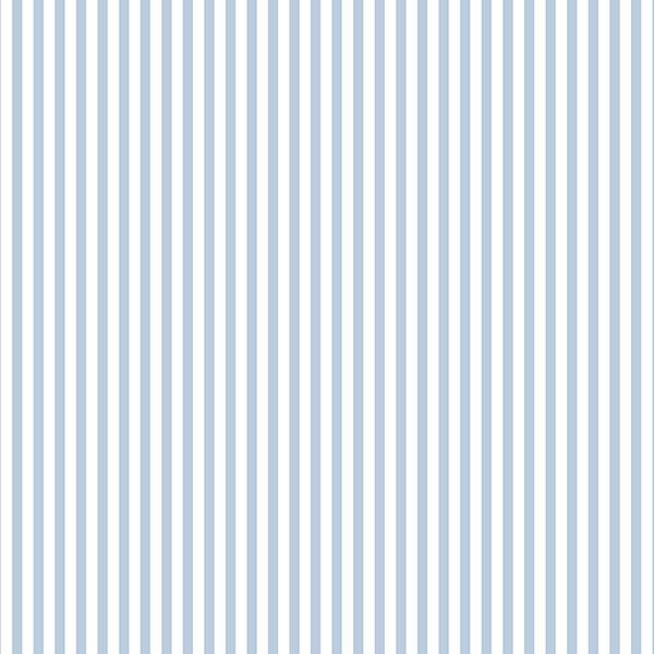 Blue And White Striped Wallpaper