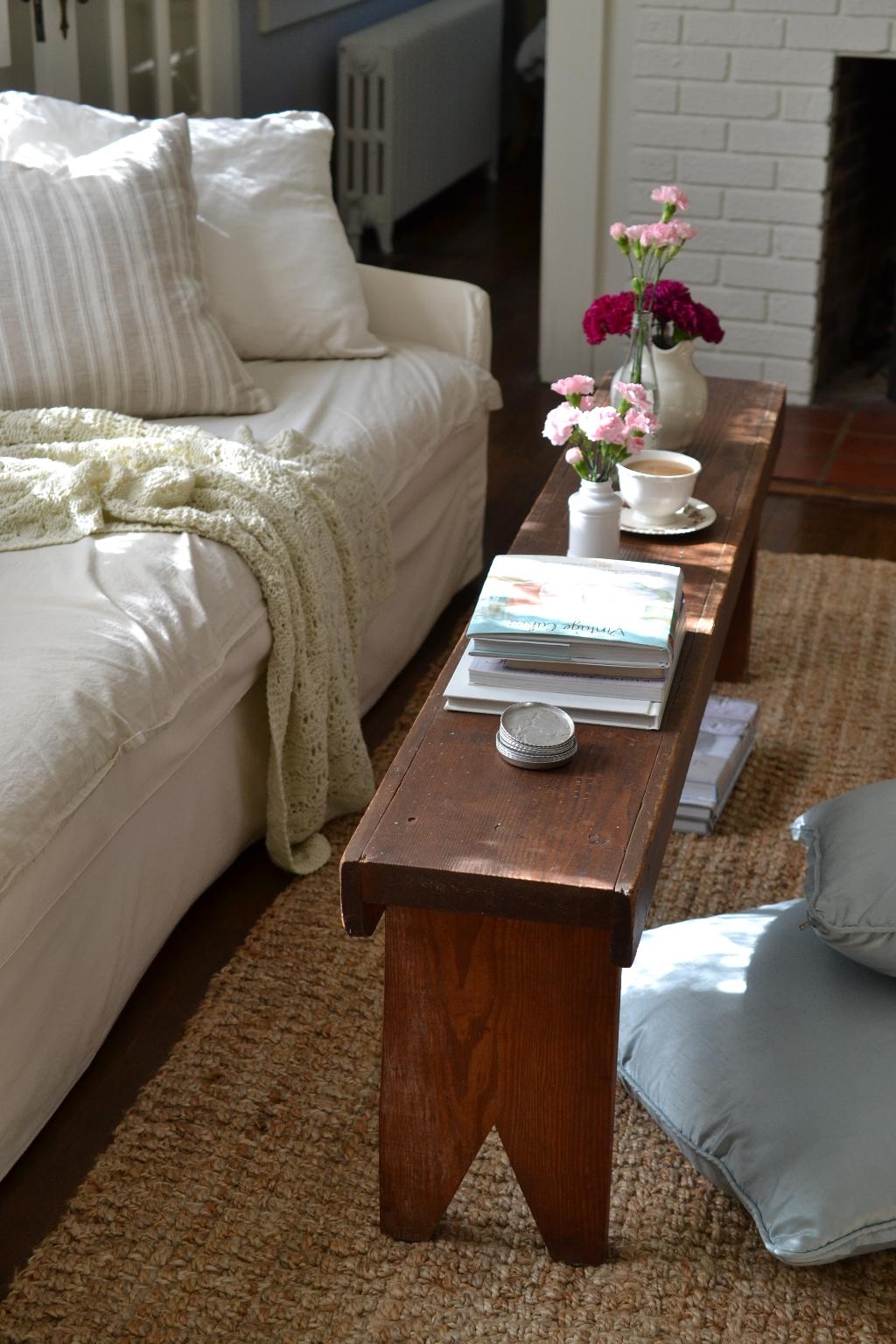 Bench With Coffee Table