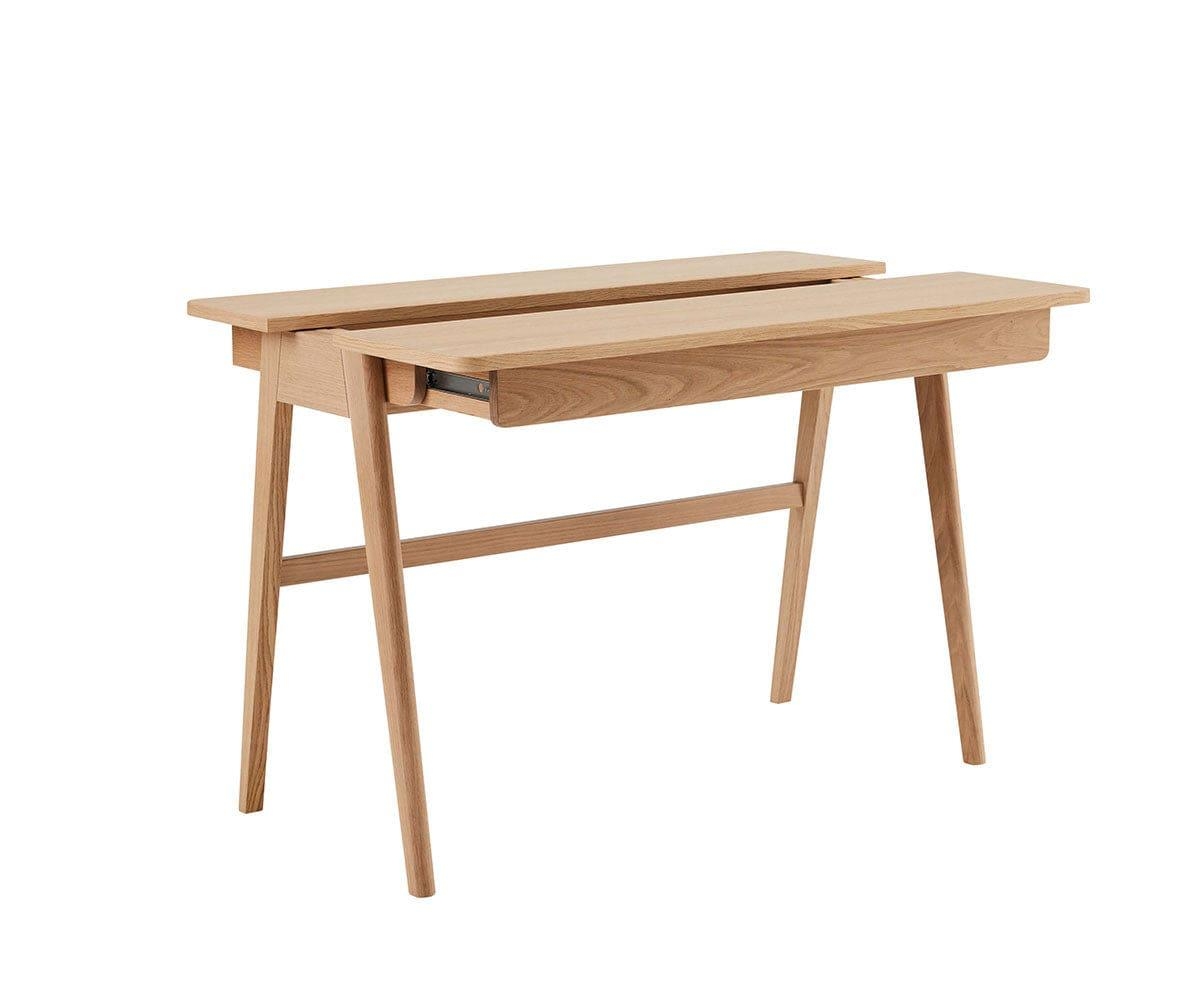 Writing Desk with Extending Top: Minimalist Extending Desk