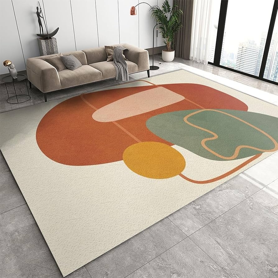 Orange Green Rugs