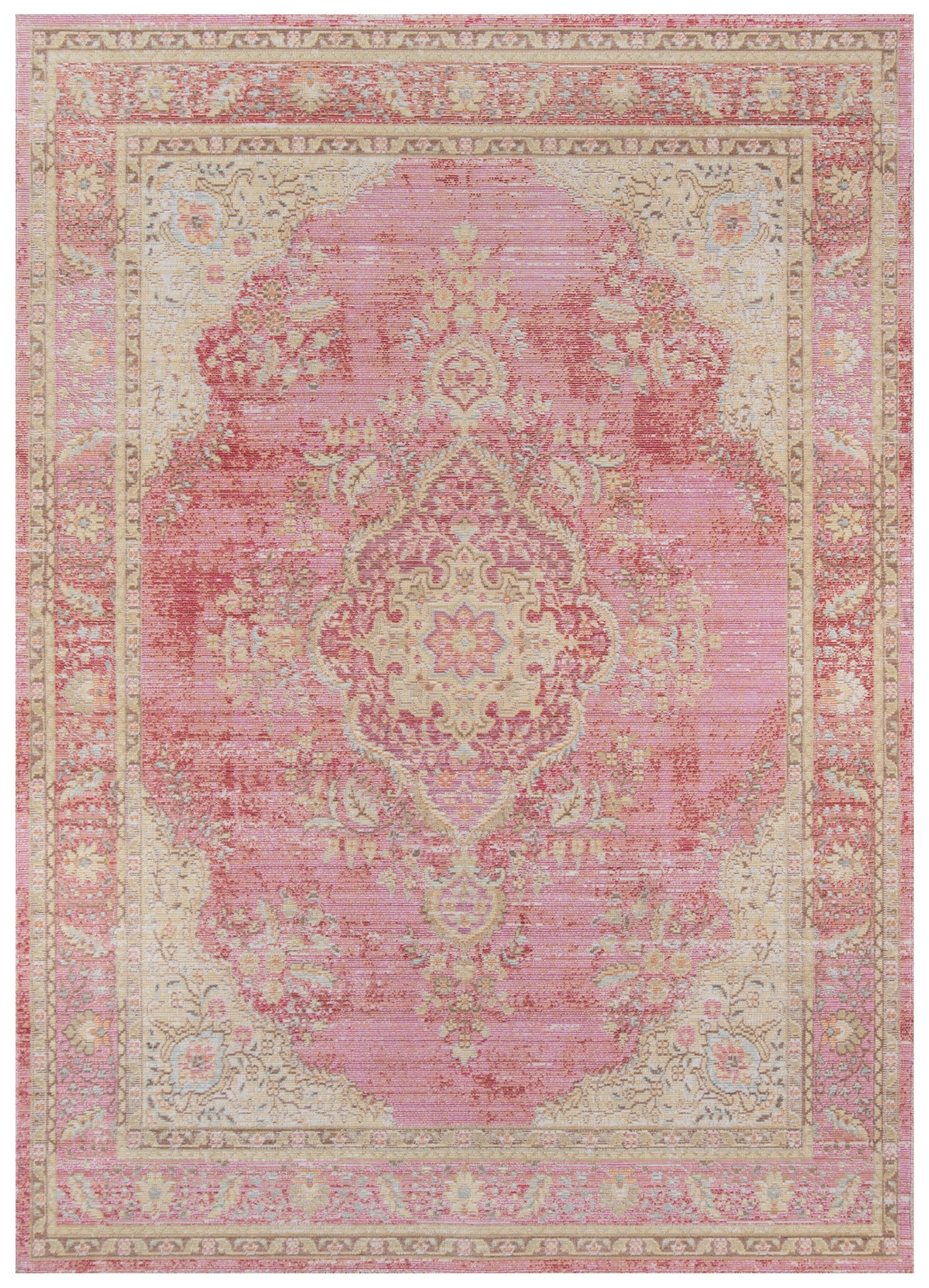 Pink Vintage Rug