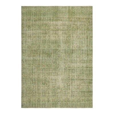 Area Rug Zeki Muren Design Distressed Floral Print