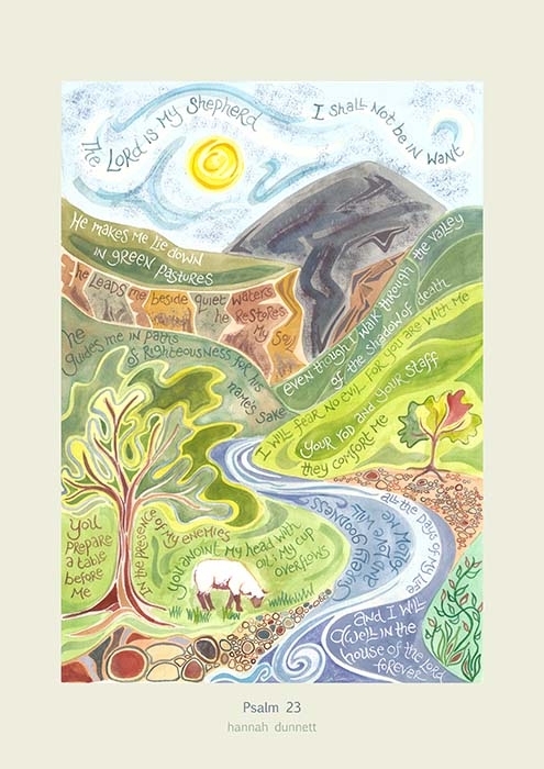 Psalm 23 Artwork