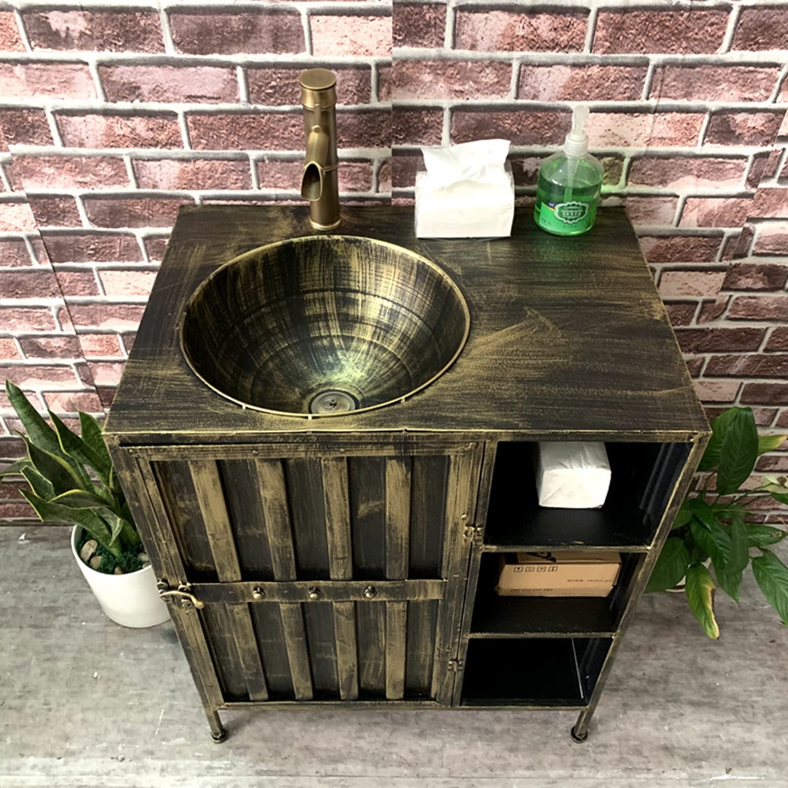 Industrial Bathroom Vanity