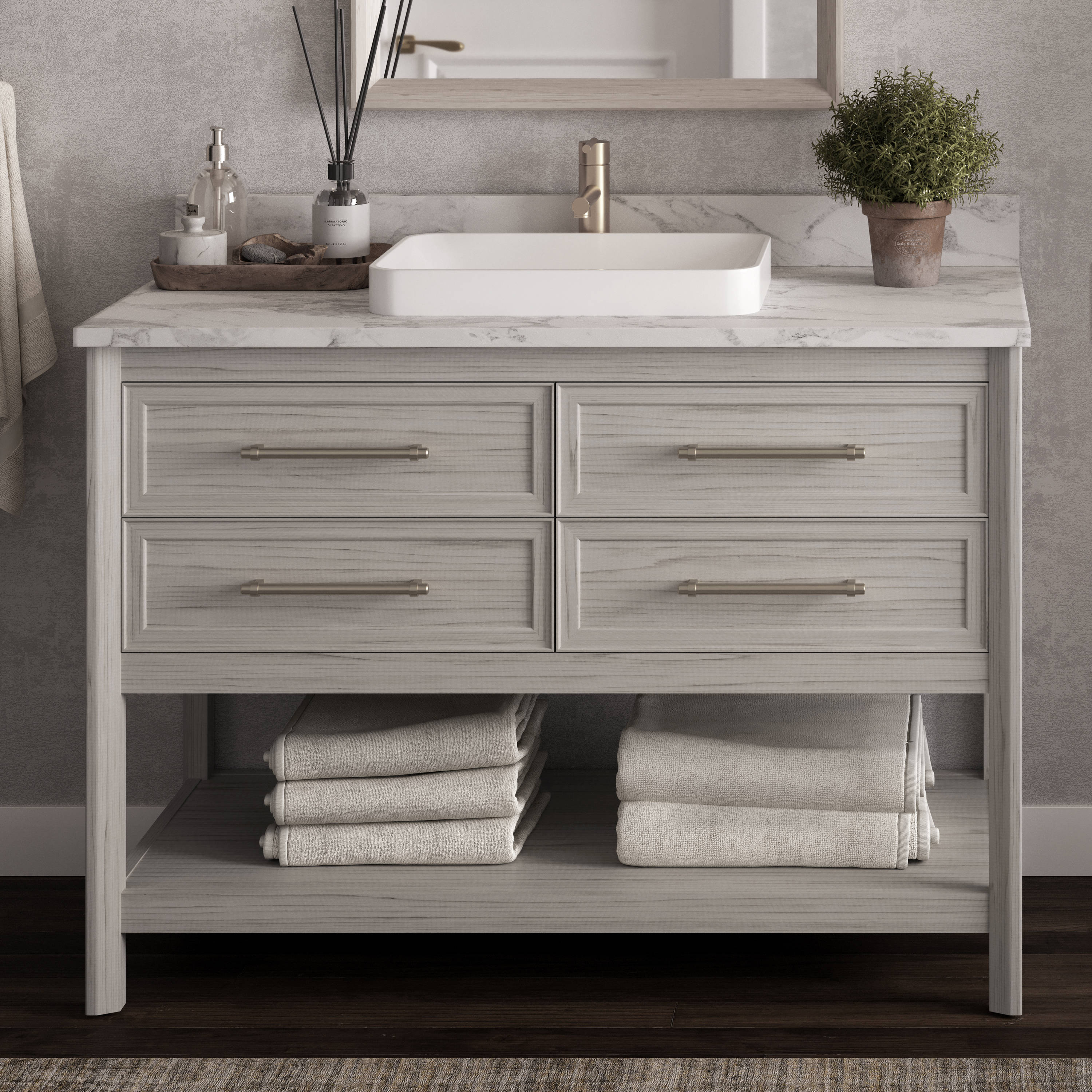 Coastal Bathroom Vanity