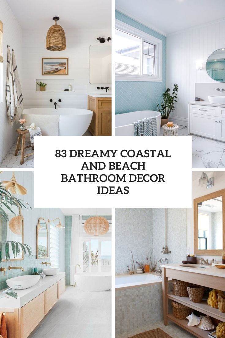 Bathroom Vanity Woven Lighting Seafoam Tile Retreat