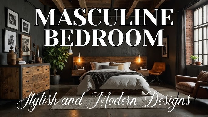 Bedroom Set: Matte Black Industrial Bedroom Black Walls
