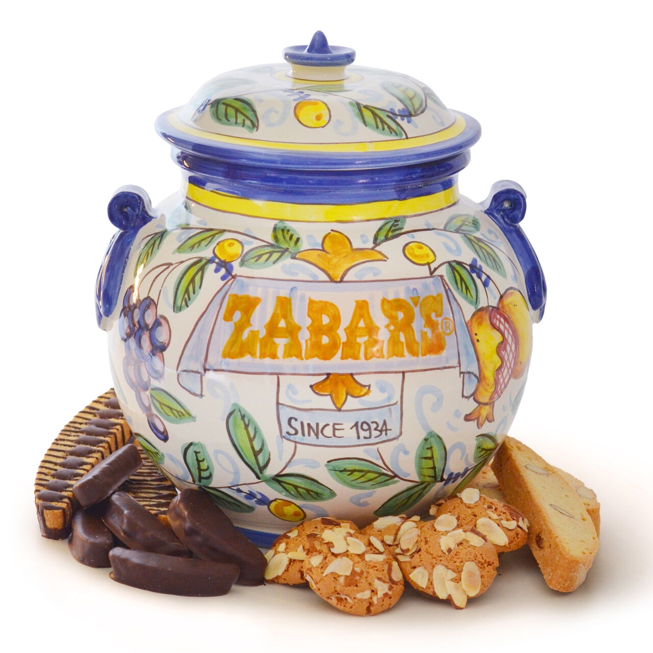 Biscotti Jar Botanicals Commemorative Zabars Storage