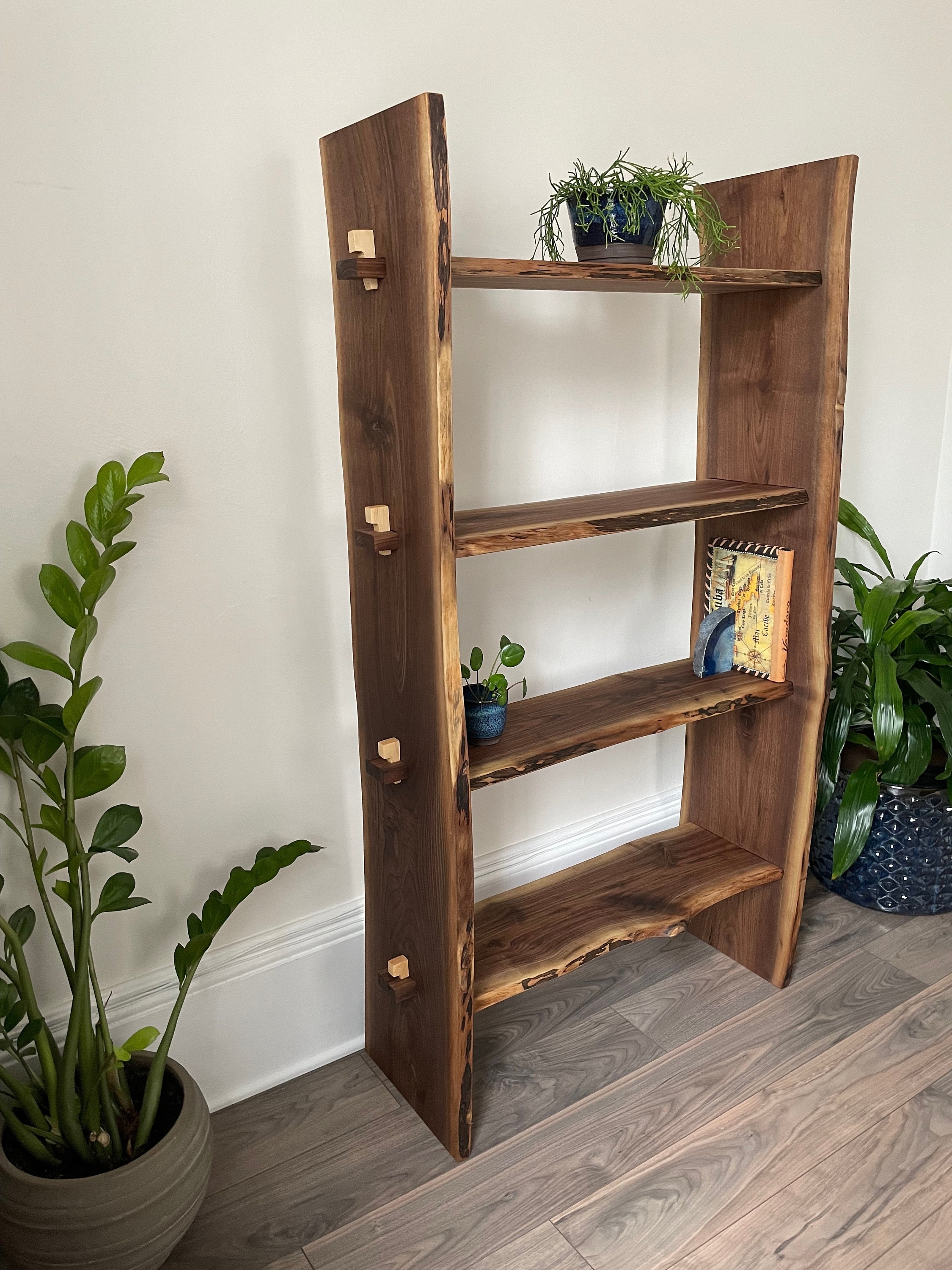 Live Edge Bookcase
