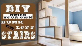 Bunk Bed Stairs White Metal Open Shelving Steps Storage