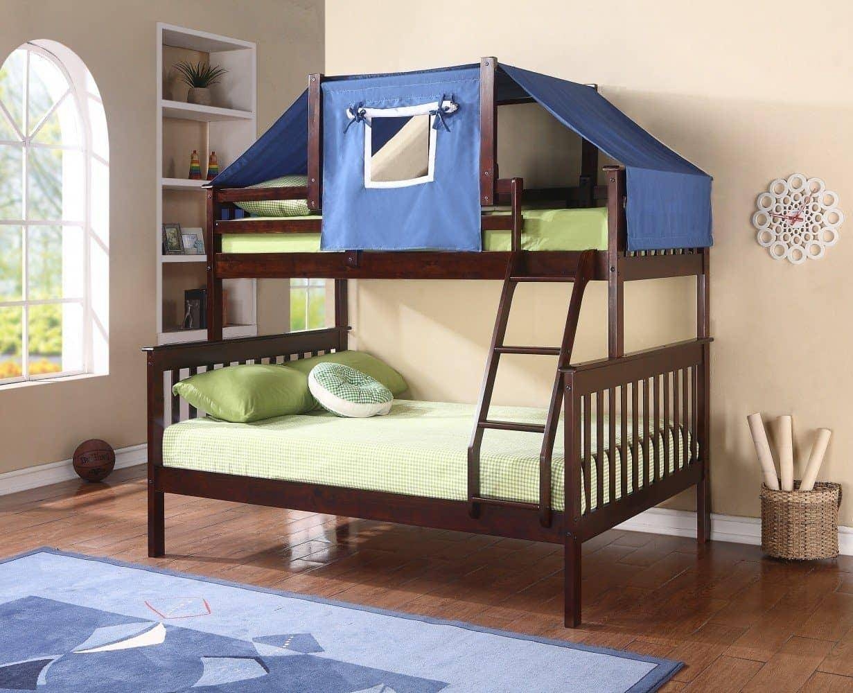 Bunk Bed Tent Attachment and Twin Over Full Window Flap