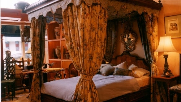 Canopy Bed Floral Drapery Scalloped Canopy Valance