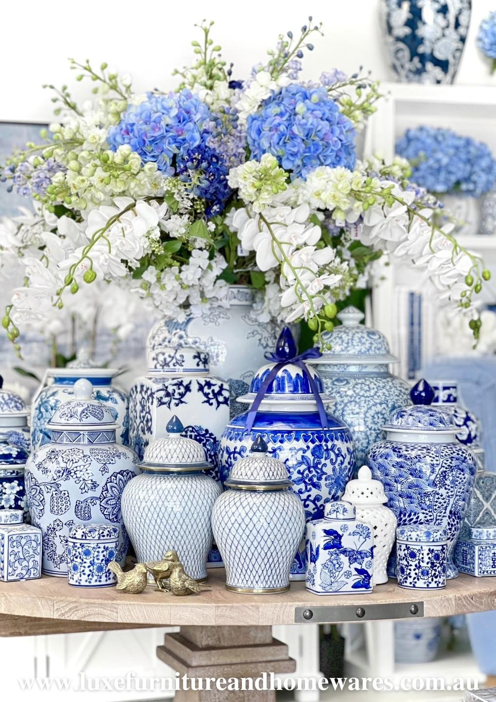 Ceramic Vessel Collection Lattice Texture Coastal Decor