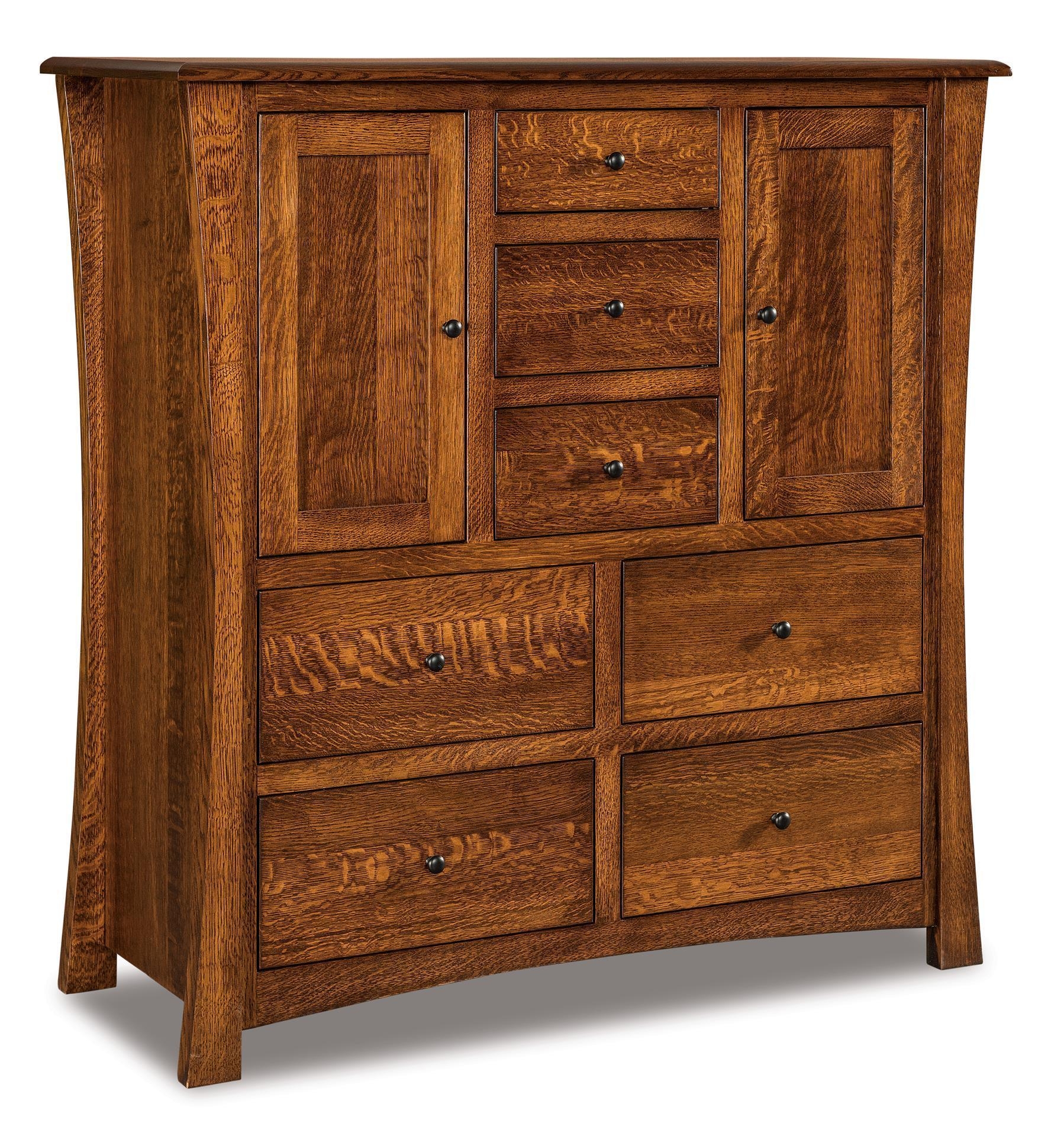 Chest Of Drawers Flared Sides Extra Large Wood Piece
