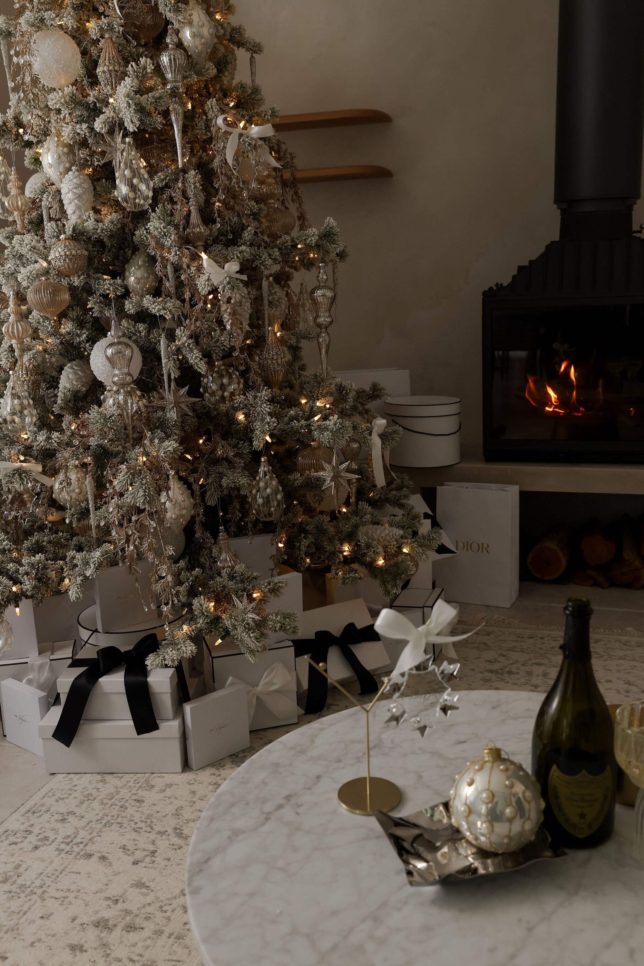 Christmas Ornament Display Stand Personalized Glass Decorations