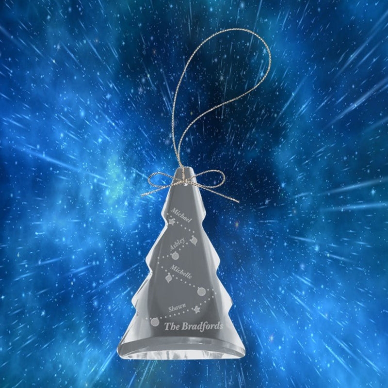 Christmas Ornament Laser Engraved Custom Family Keepsake Gift
