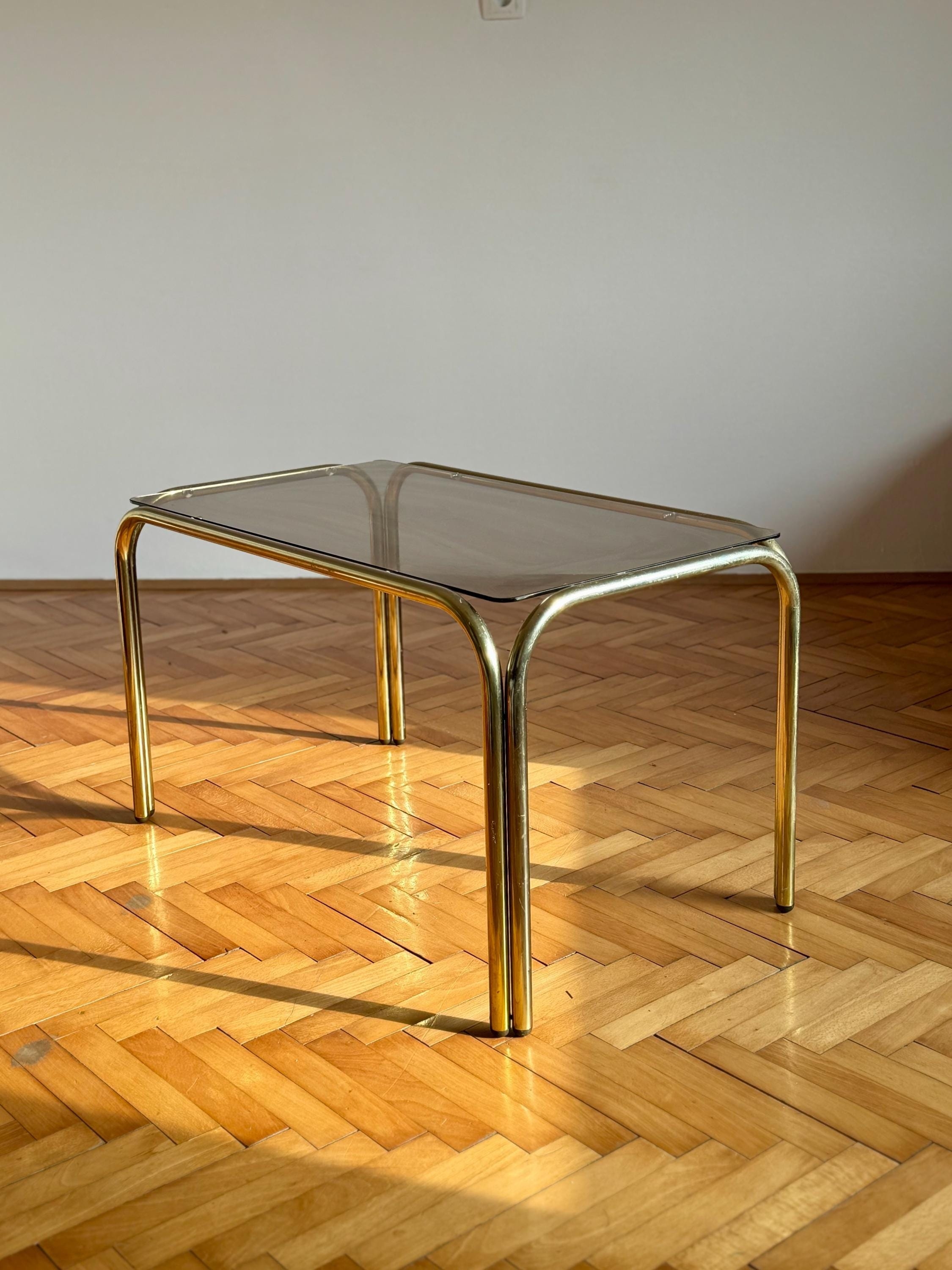 Smoked Glass Coffee Table