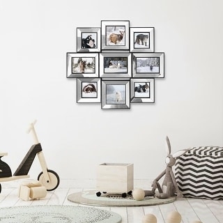 Collage Picture Frame Cutting Mirror Edge Wide Molding Gallery