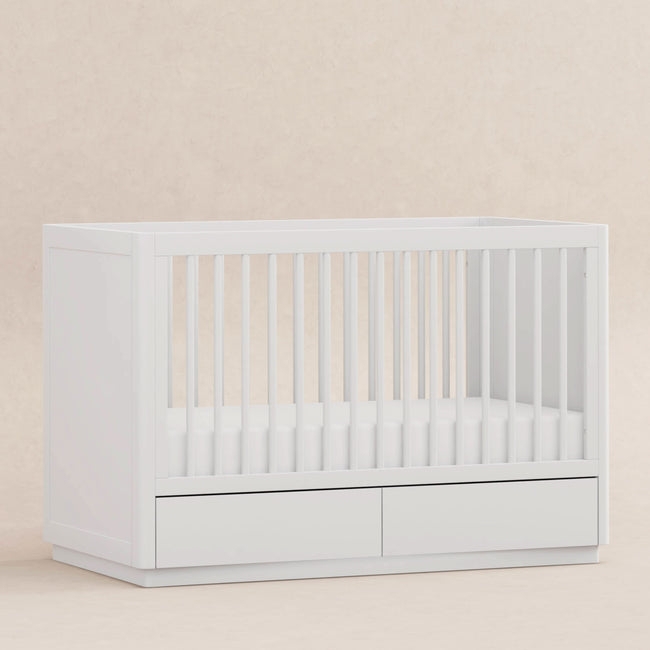 Convertible Storage Crib Modern Opaque Handle-less Fronts