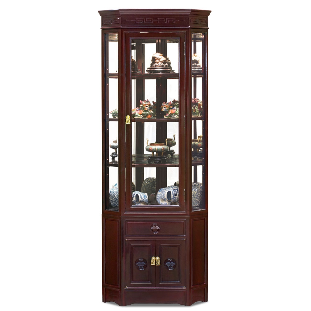 Chinese Corner Cabinet