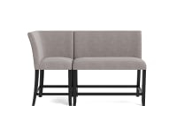 Counter Height Bench Corner Sectional L-Shaped Kitchen Seating