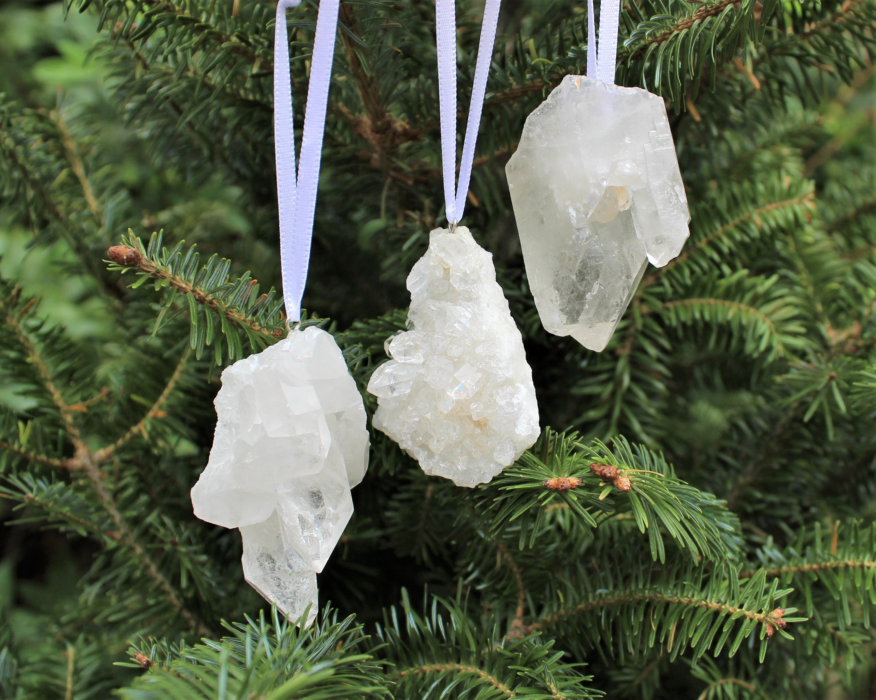 Crystal Ornament Raw Natural Bohemian Gemstone Ornaments