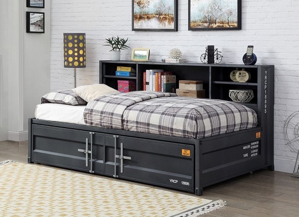 Daybed Industrial Shipping Container Twin Trundle Bed
