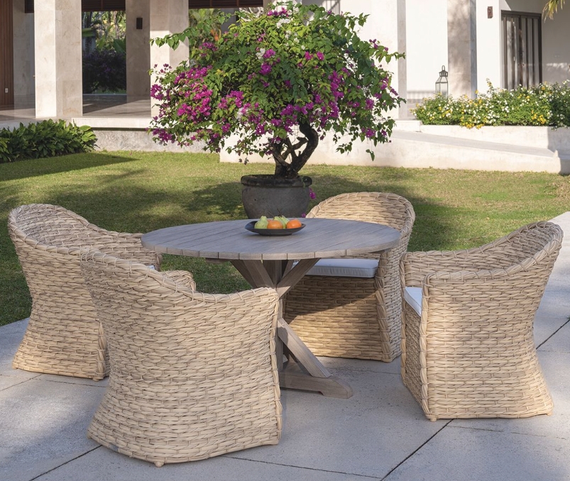 Dining Armchair Sculptural Silhouette Integrated Arms