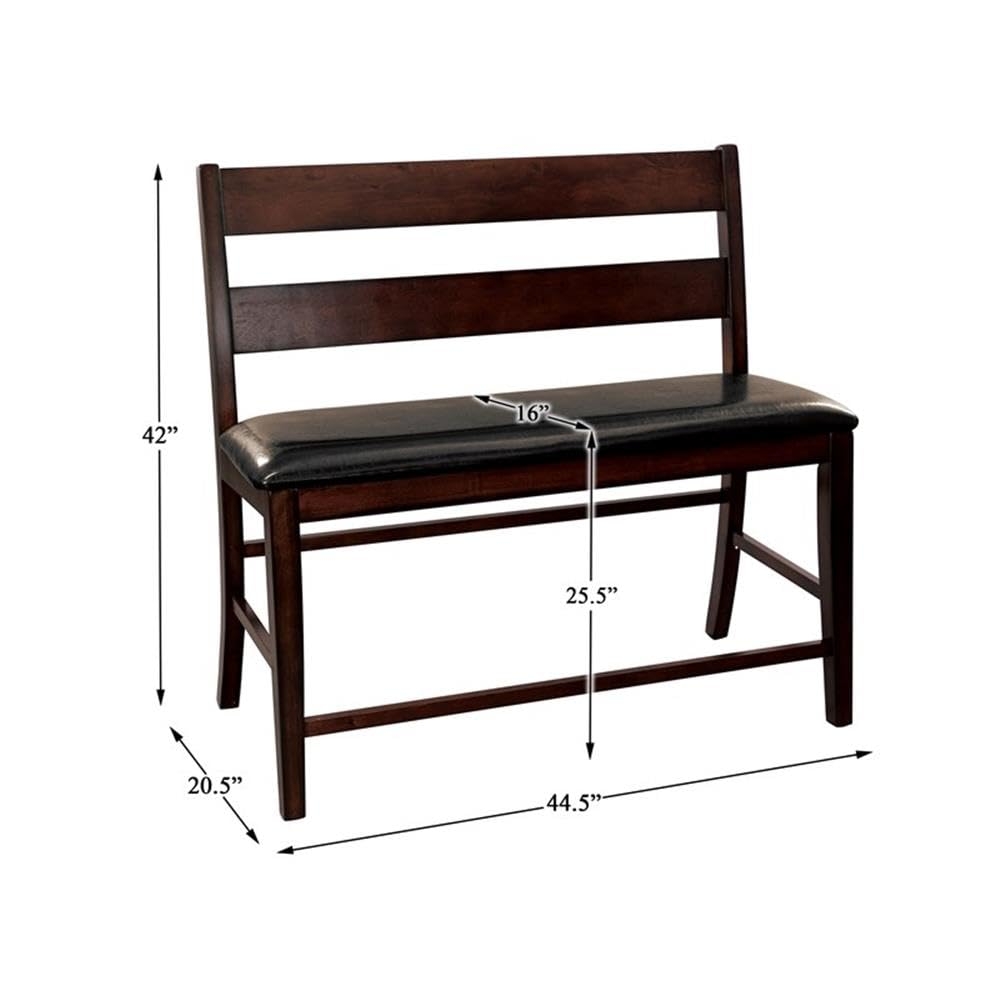 Dining Bench Counter Height: Cherry Wood Kitchen Seating Guide