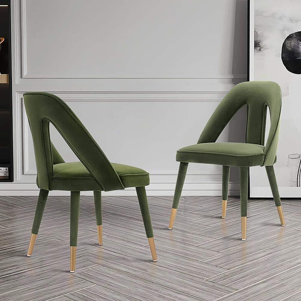 Dining Chair Arch Back Cutout Sculptural Arch Back Seating