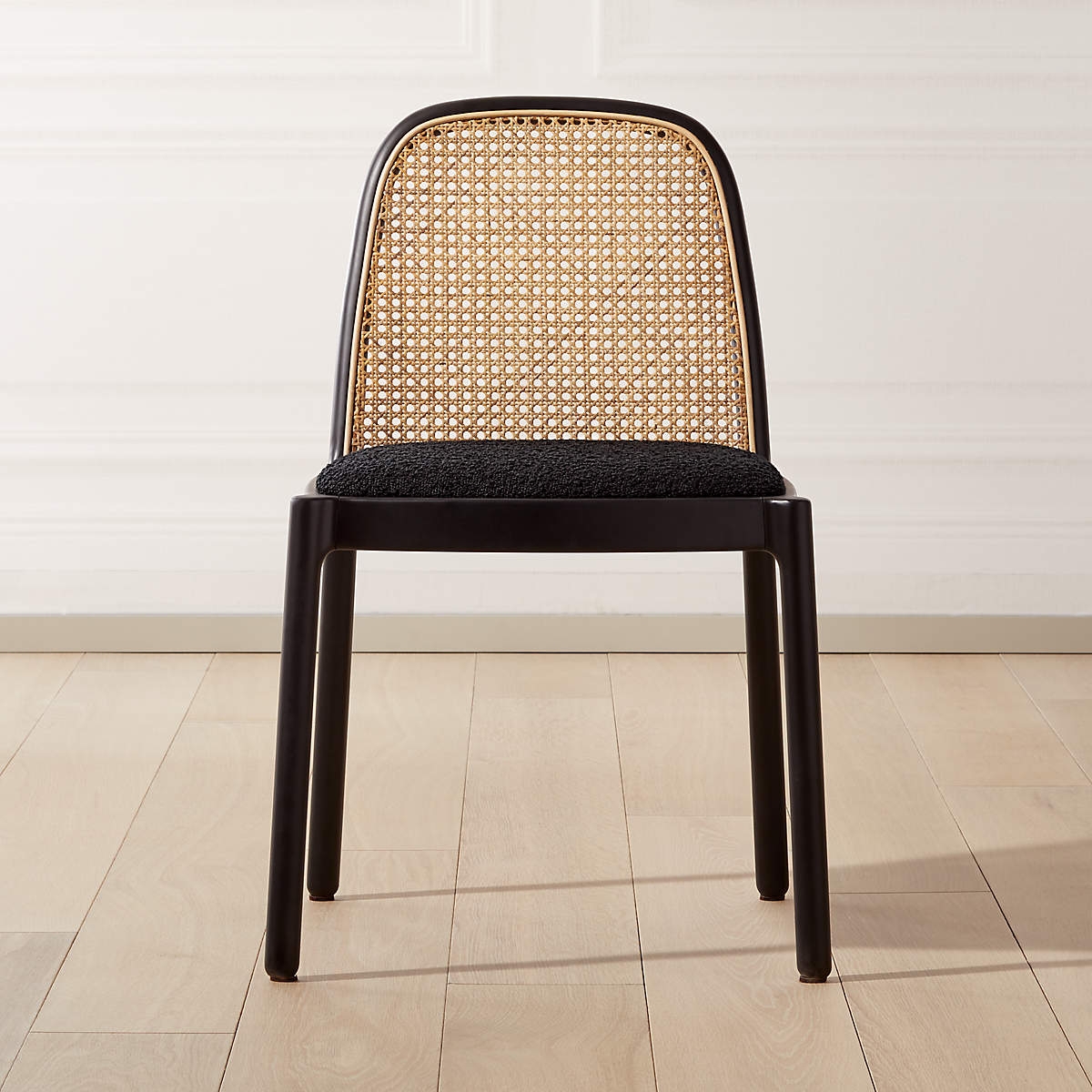 Black Cane Chair