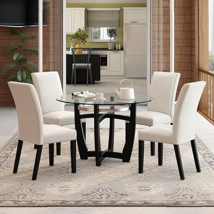 Glass Dining Chairs