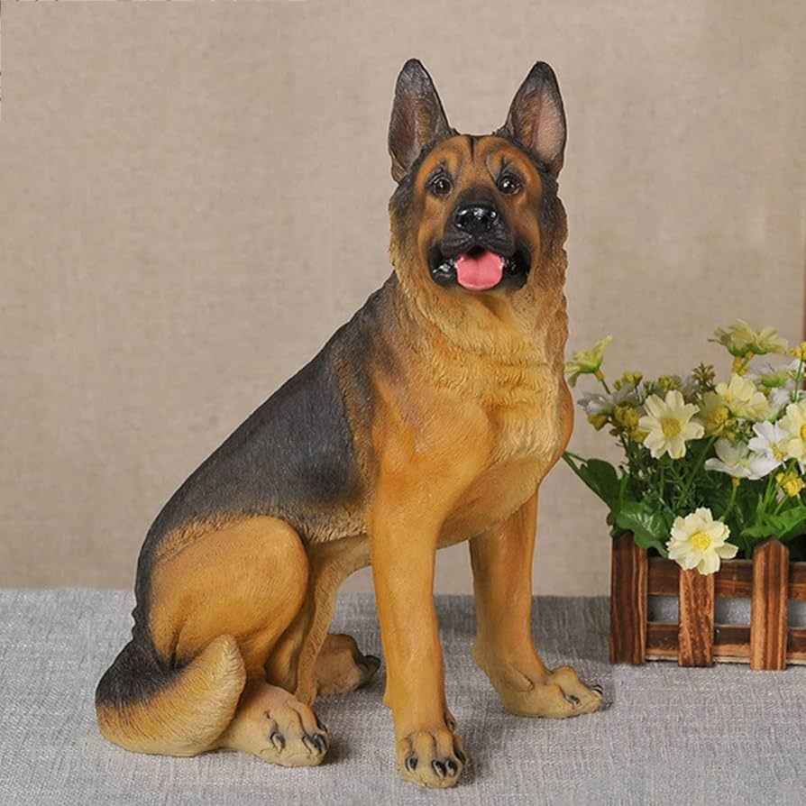 Statue German Shepherd