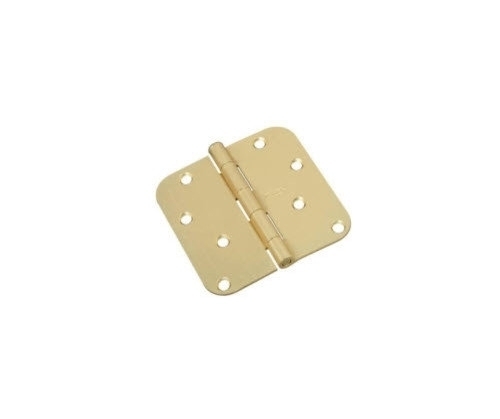 Door Hinge Radius Corners Brushed Gold Interior Door Hardware