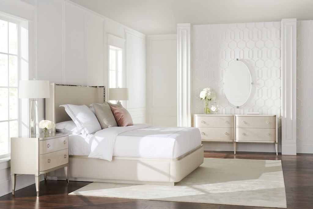 Double Dresser Champagne Modular Bedroom Storage