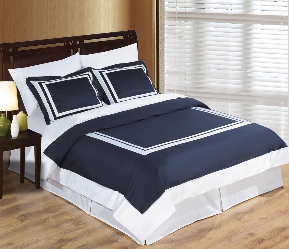 Duvet Cover Set Rectangular Frame Pattern Bedding