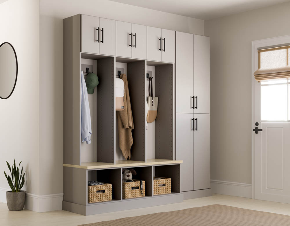 Entryway Lockers With Doors