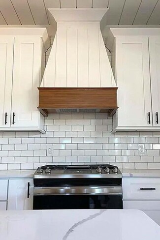 Farmhouse Range Hood Beadboard Paneling Wood Trim Band