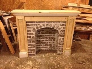 Fireplace Mantel Arched Opening Arched Fireplace Surround