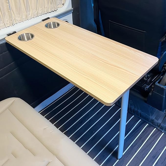 Folding Dinette Table: Integrated Cup Holders RV Dinette Table